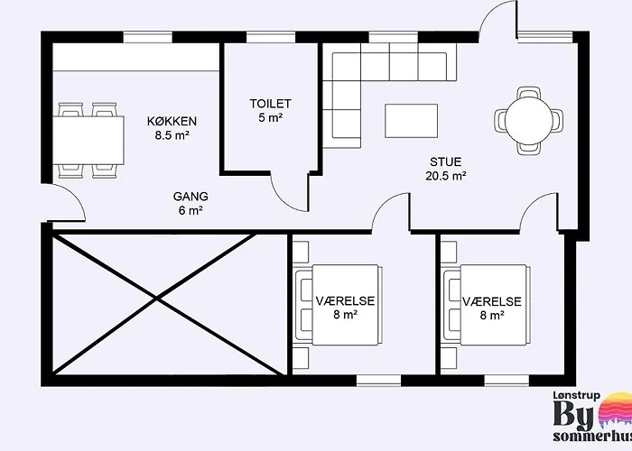 Apartamento Hawbakken - Holoftet & Kalvestalden Hjørring